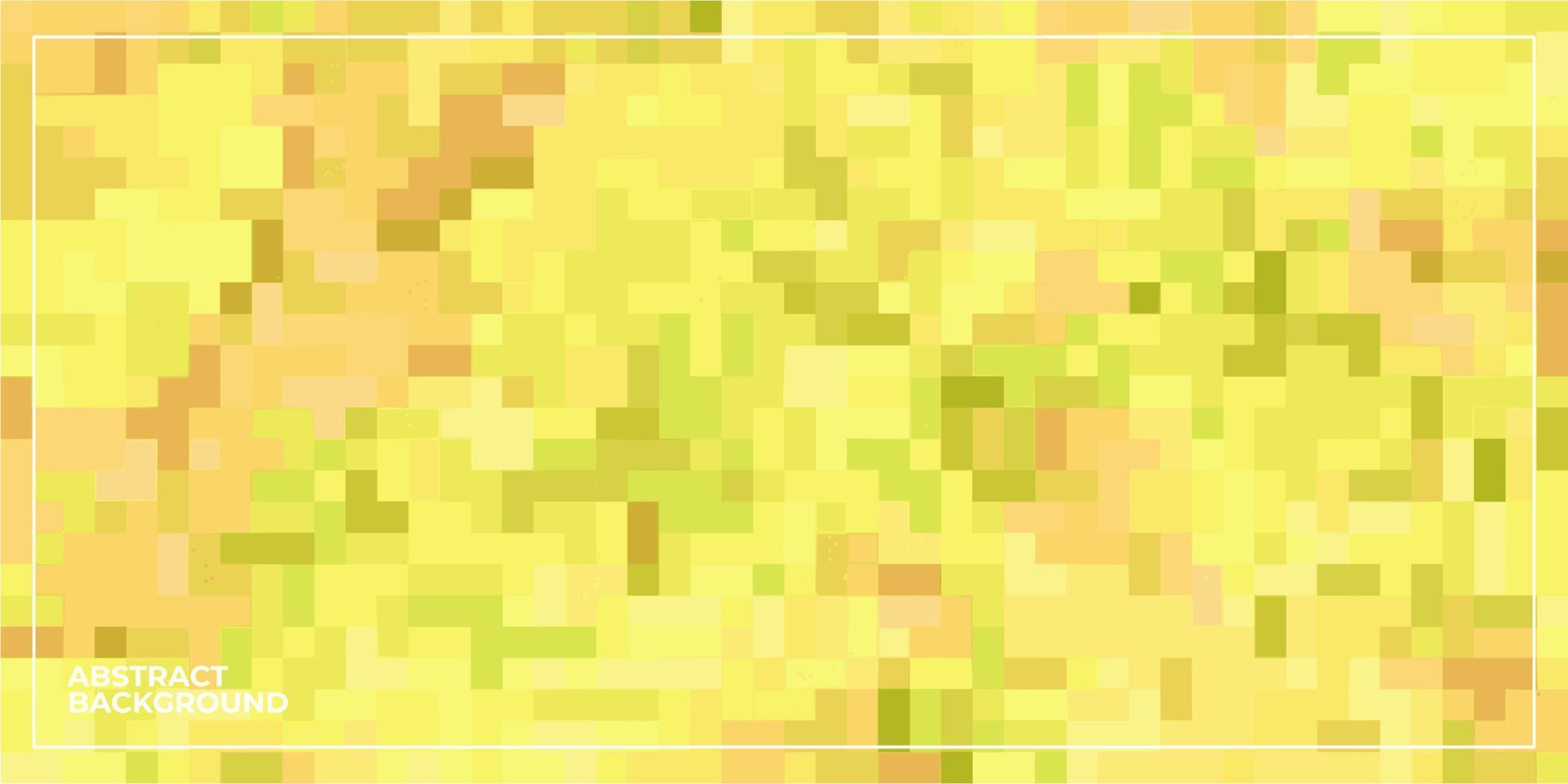 abstract geometric pixel square tiled mosaic background vector
