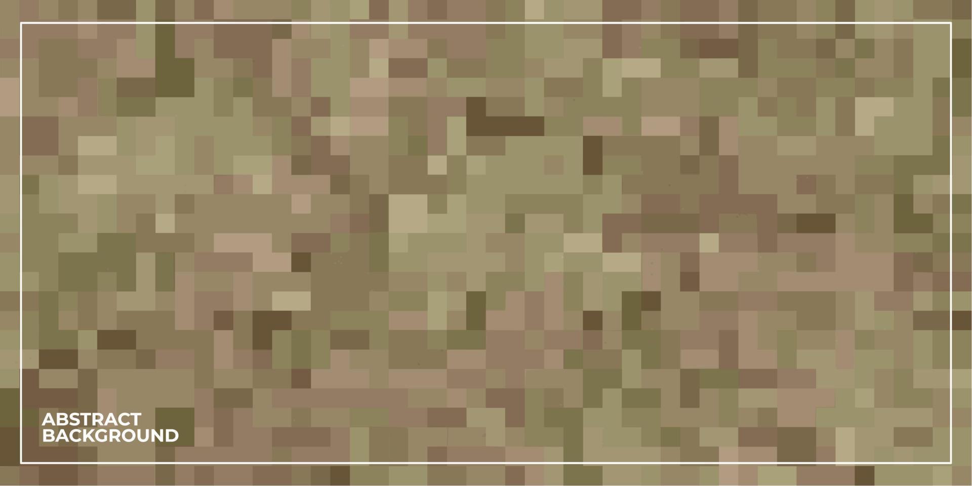 fondo de mosaico de mosaico cuadrado de píxeles geométricos abstractos vector