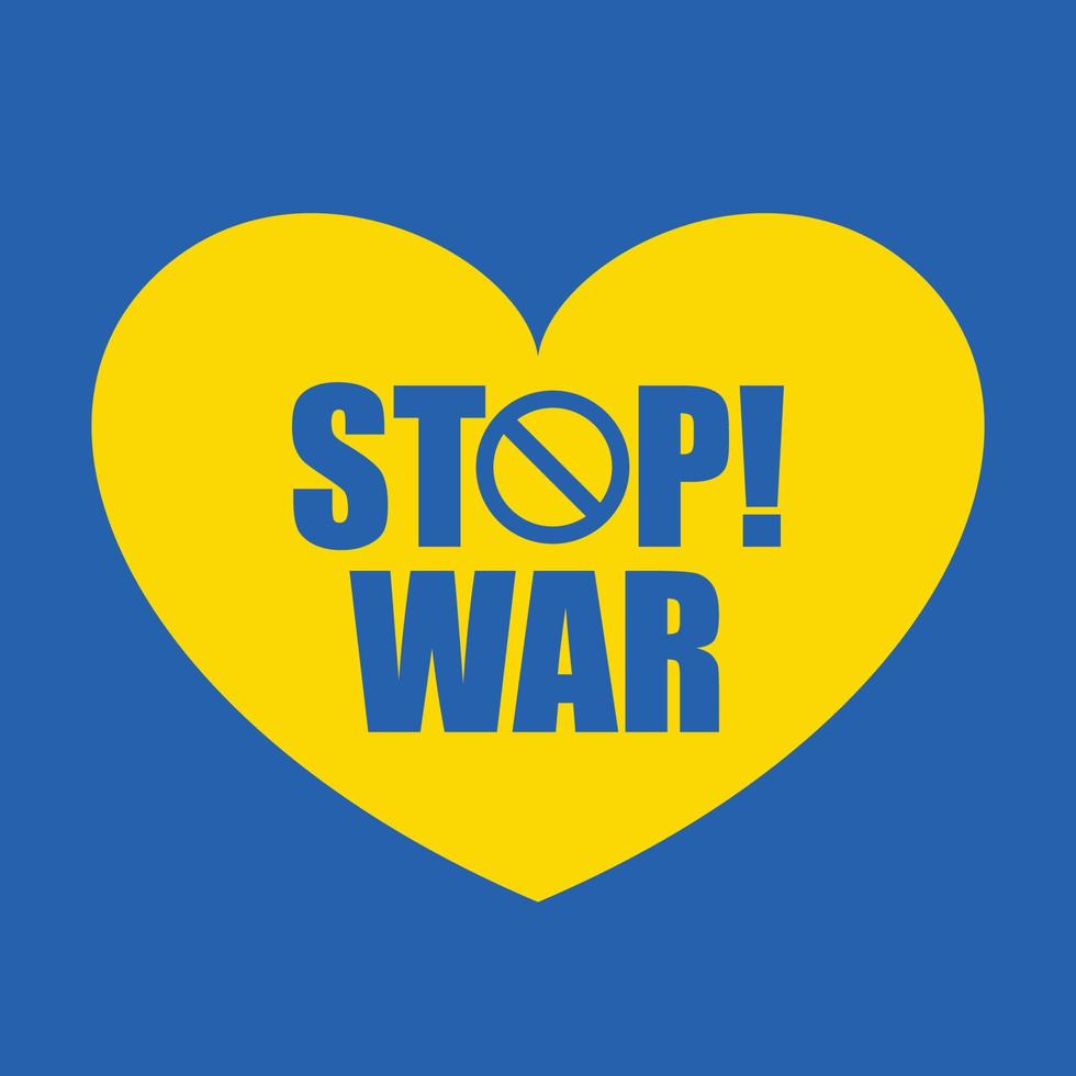 Stop the war in Ukraine Prayers for all the victims of Ukrainian war with Russia Pray for Ukraine vector
