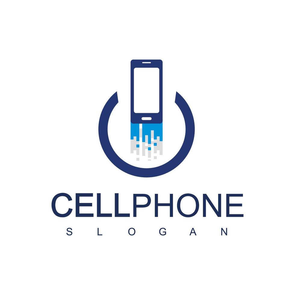 Smart Phone Logo Design Template vector