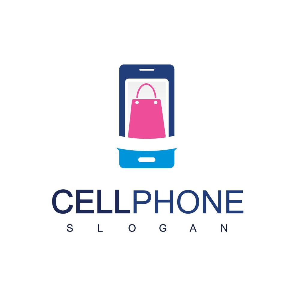Smart Phone Logo Design Template vector