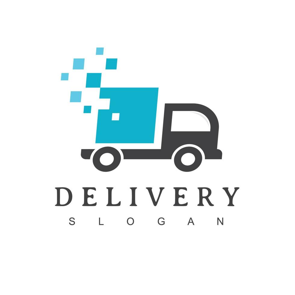 Delivery Service, Expedition Logo Template vector