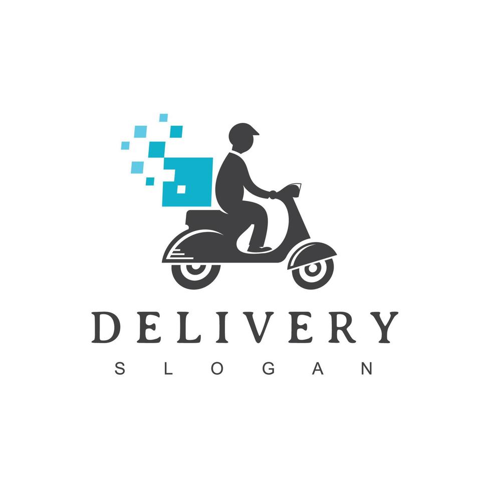 Delivery Service, Expedition Logo Template vector
