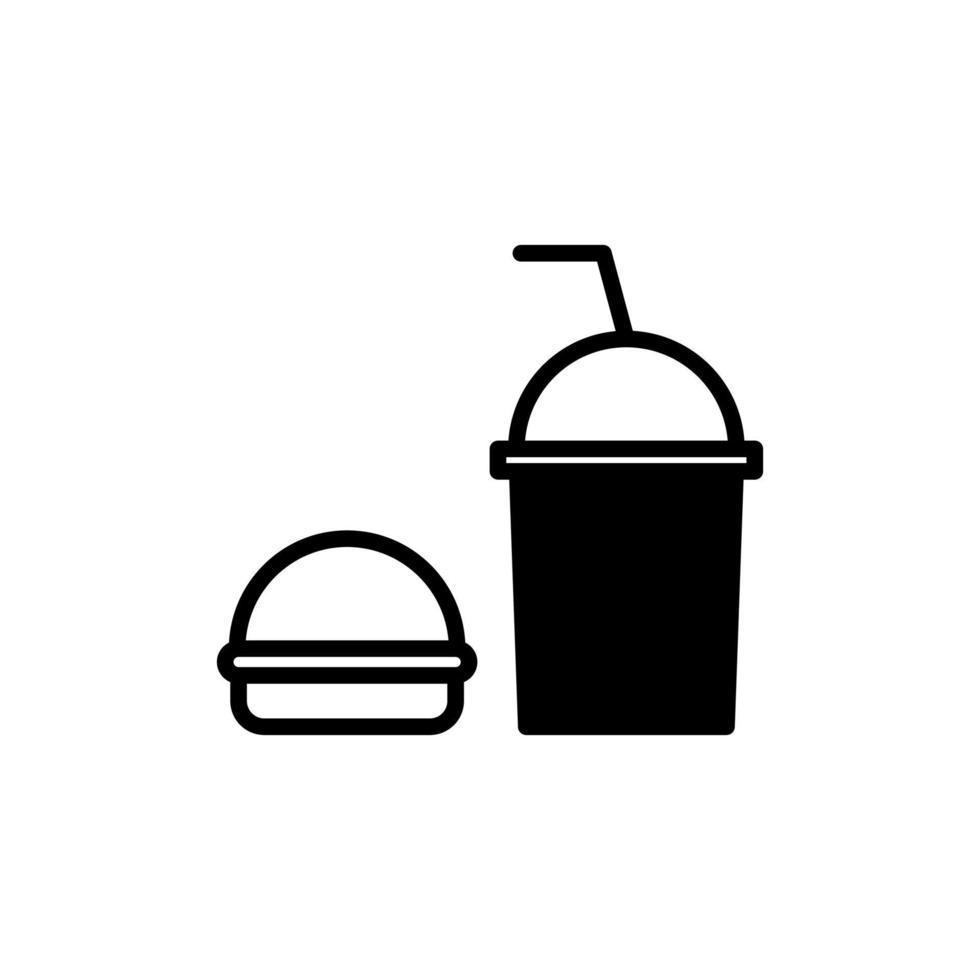 restaurante, comida, cocina línea sólida icono vector ilustración logotipo plantilla. adecuado para muchos propósitos.