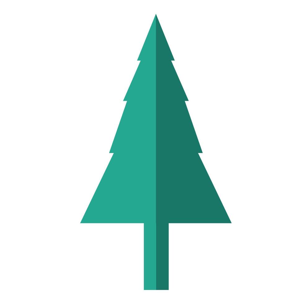 diseño de vector de árbol de navidad.