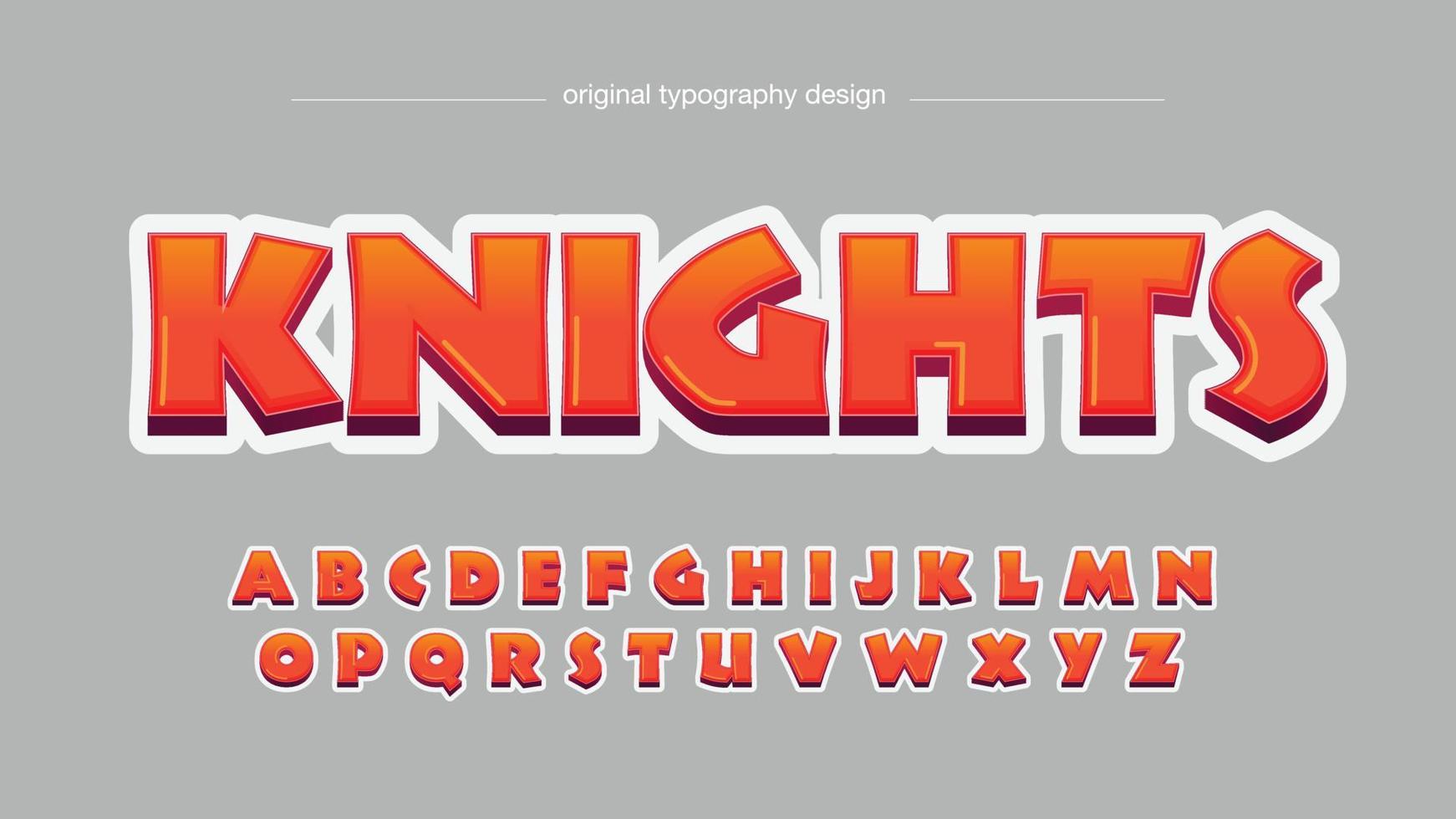 red 3d gaming futuristic typography vector