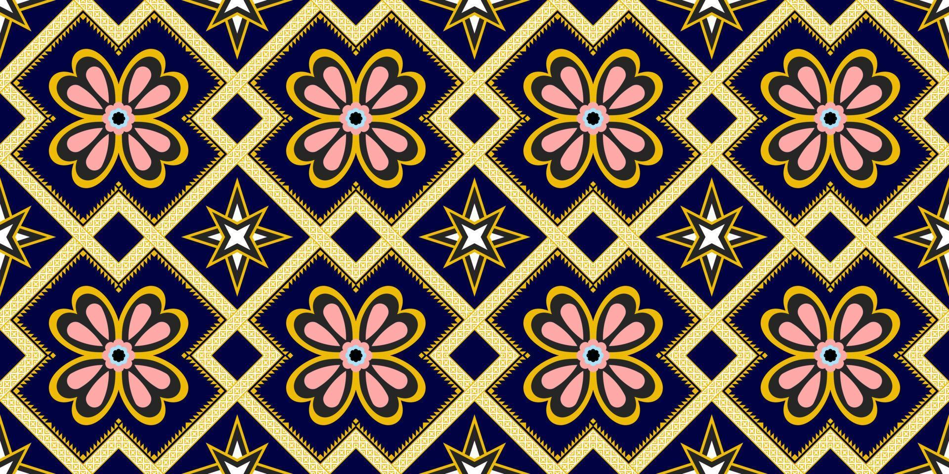 Abstract ethnic geometric pattern,print,border,tradition,ethnic oriental floral seamless pattern,illustration,Gemetric ethnic oriental ikat pattern traditional vector
