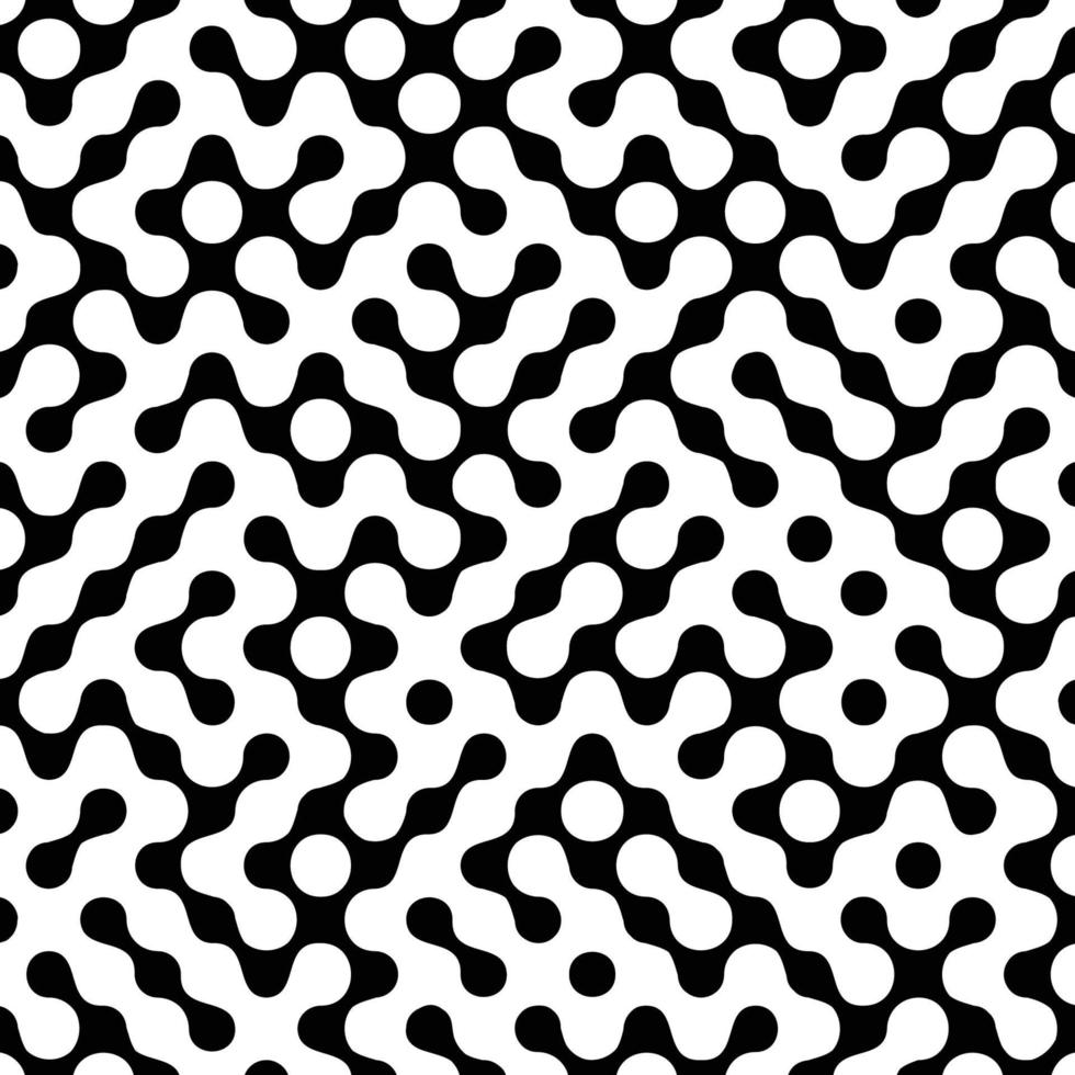 Abstract maze design pattern background vector