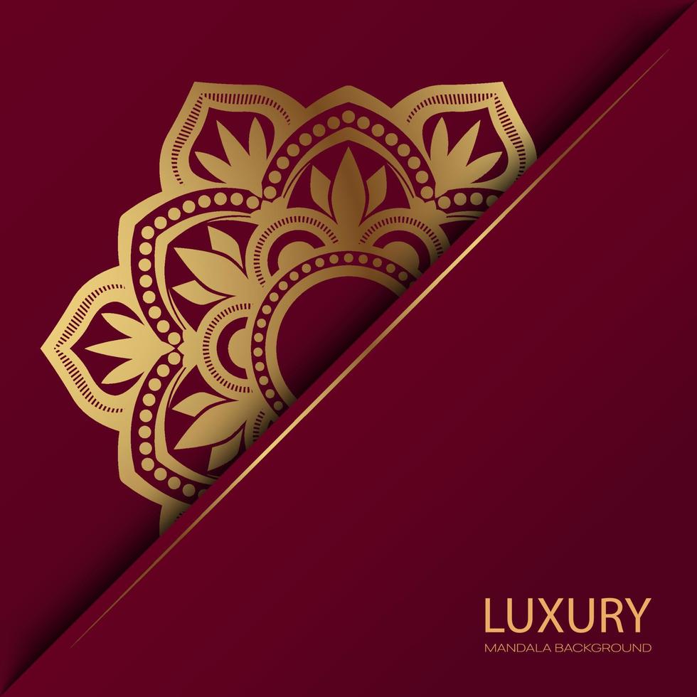 Luxury mandala background, vector design 011