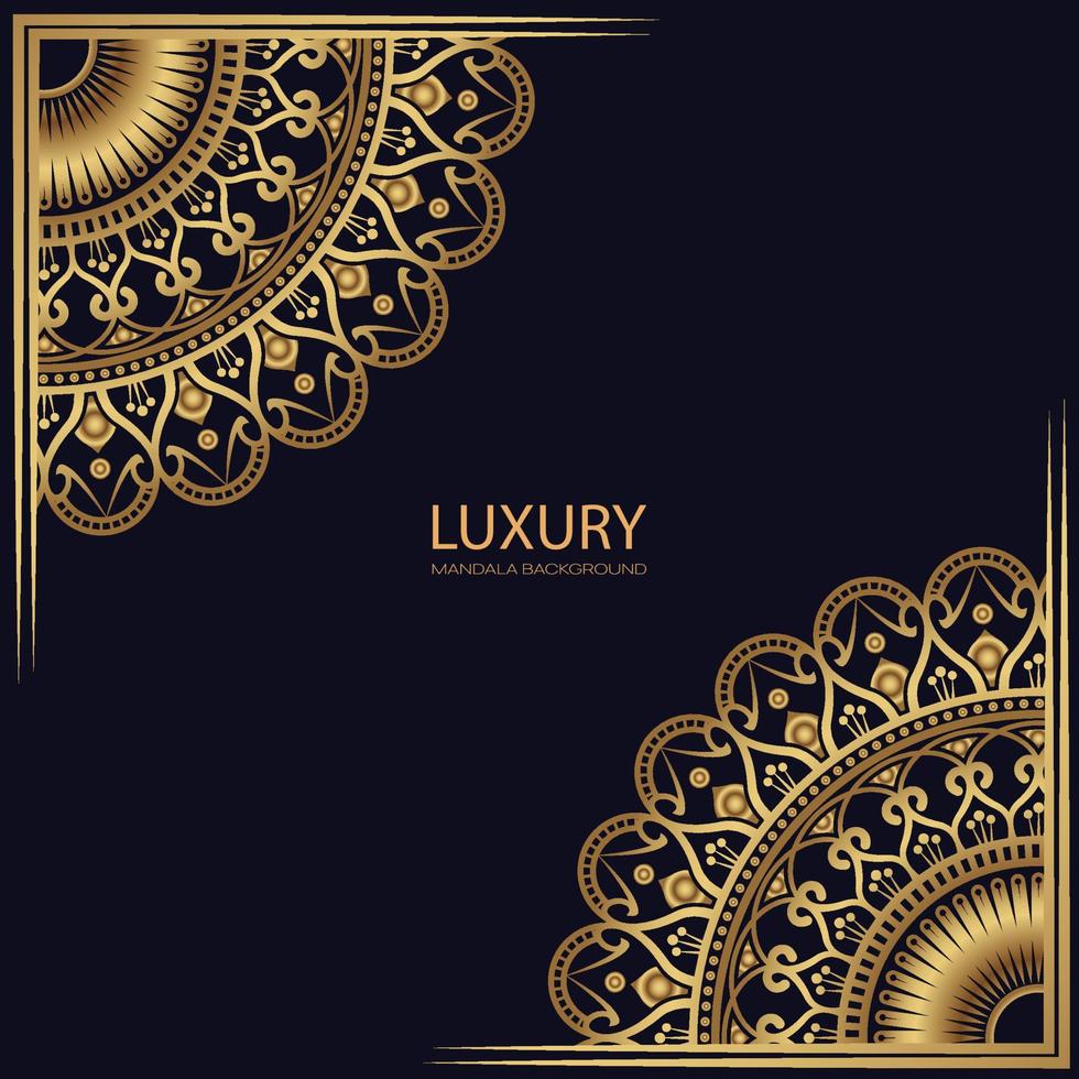 Luxury mandala background, vector design 017