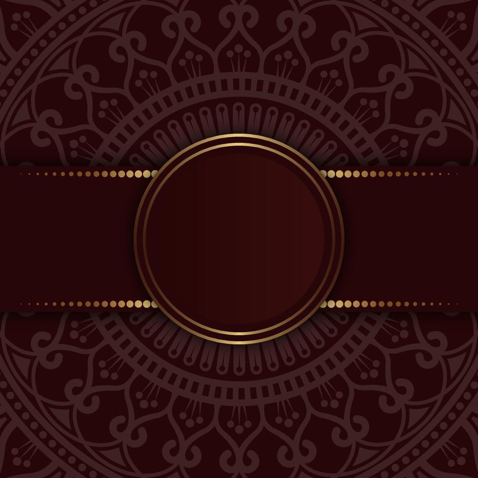 Luxury mandala background, vector design 015