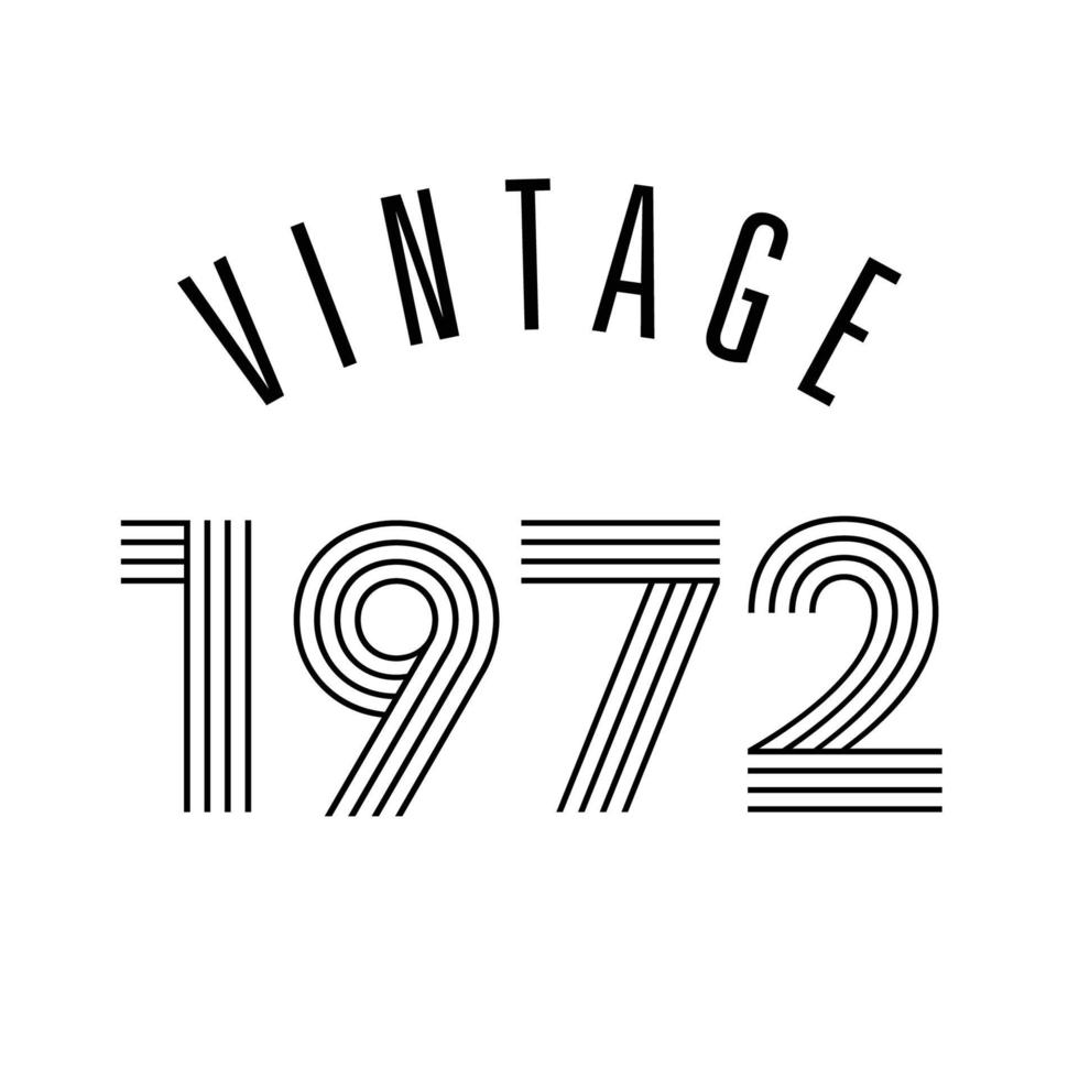 1975 vintage retro t shirt design vector