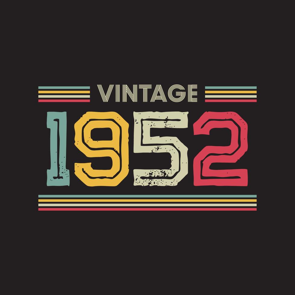 1985 diseño de camiseta retro vintage, vector, fondo negro vector