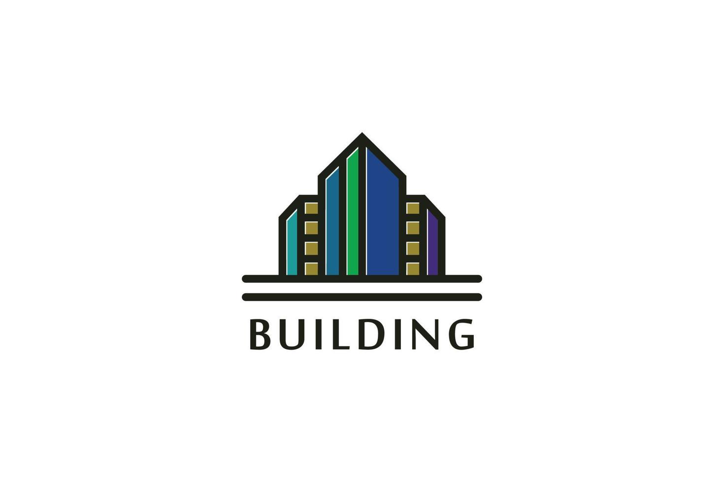 New awesome simple Property logo vector
