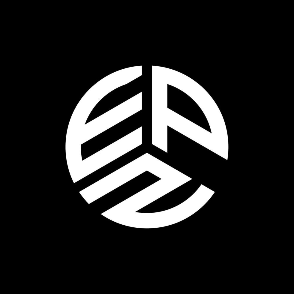 EPZ letter logo design on white background. EPZ creative initials letter logo concept. EPZ letter design. vector