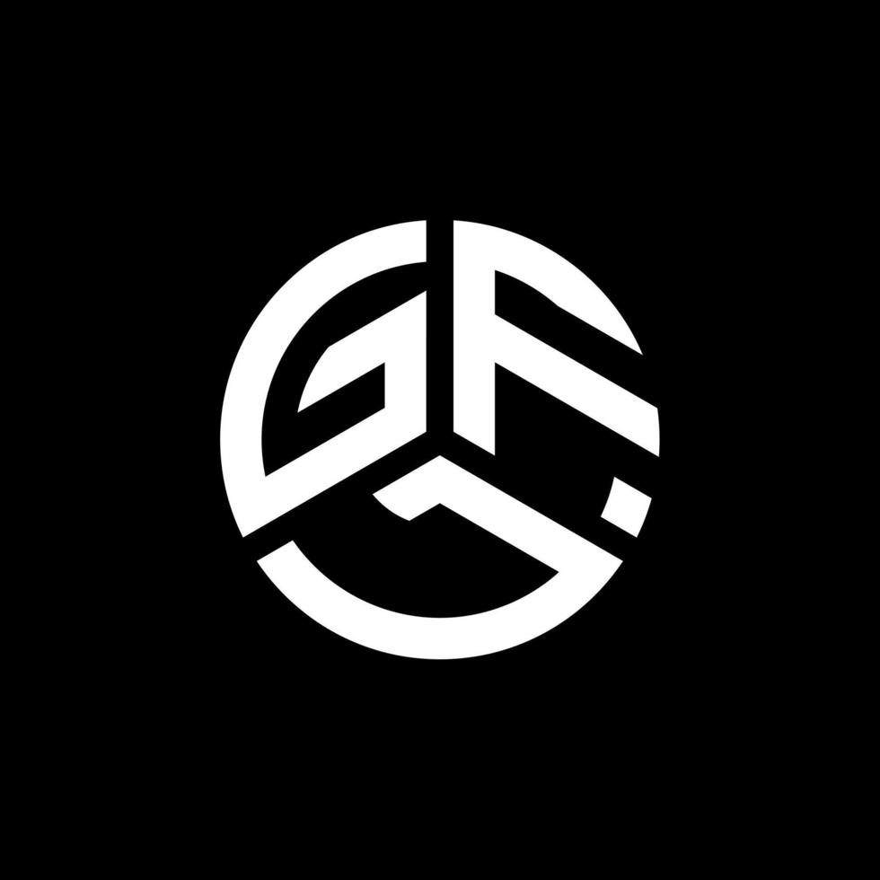 diseño de logotipo de letra gfl sobre fondo blanco. concepto de logotipo de letra de iniciales creativas gfl. diseño de letras gfl. vector