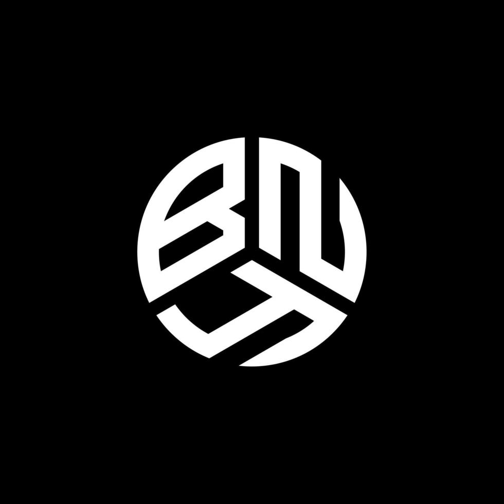 diseño de logotipo de letra bny sobre fondo blanco. concepto de logotipo de letra de iniciales creativas bny. diseño de letras bny. vector