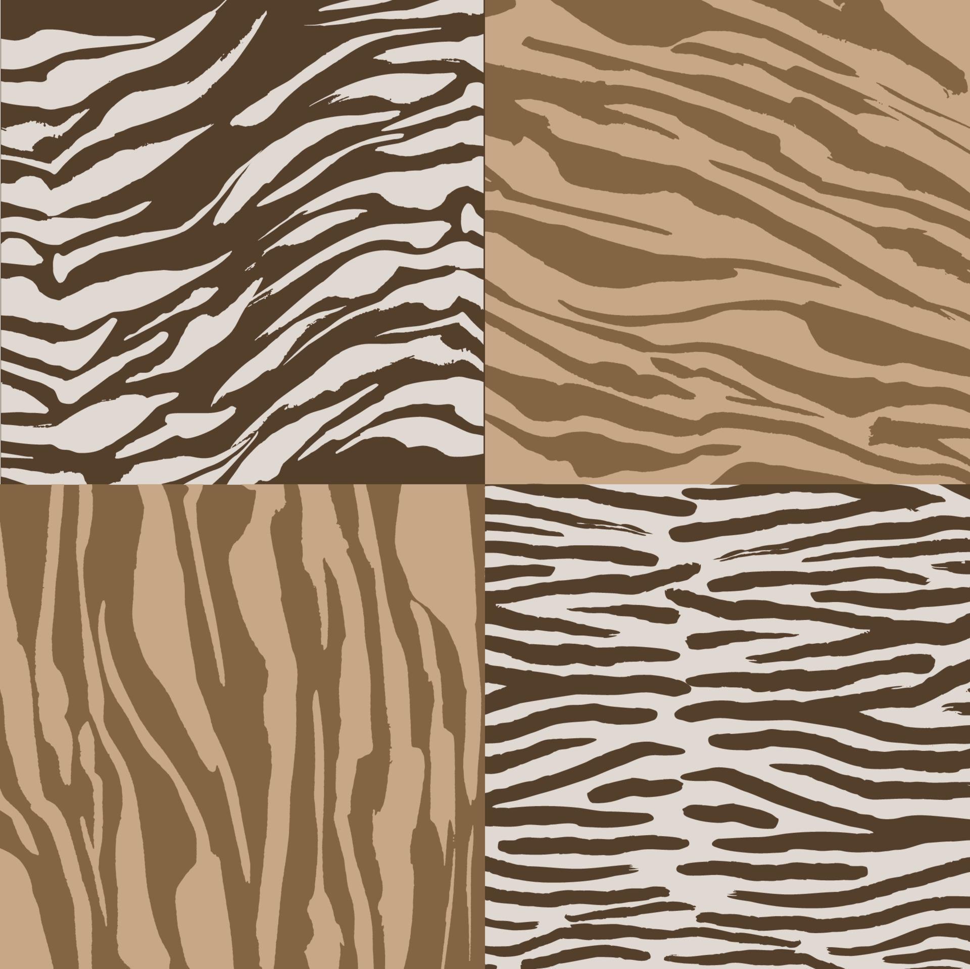 Patterns with tiger prints 6959293 Vector Art at Vecteezy