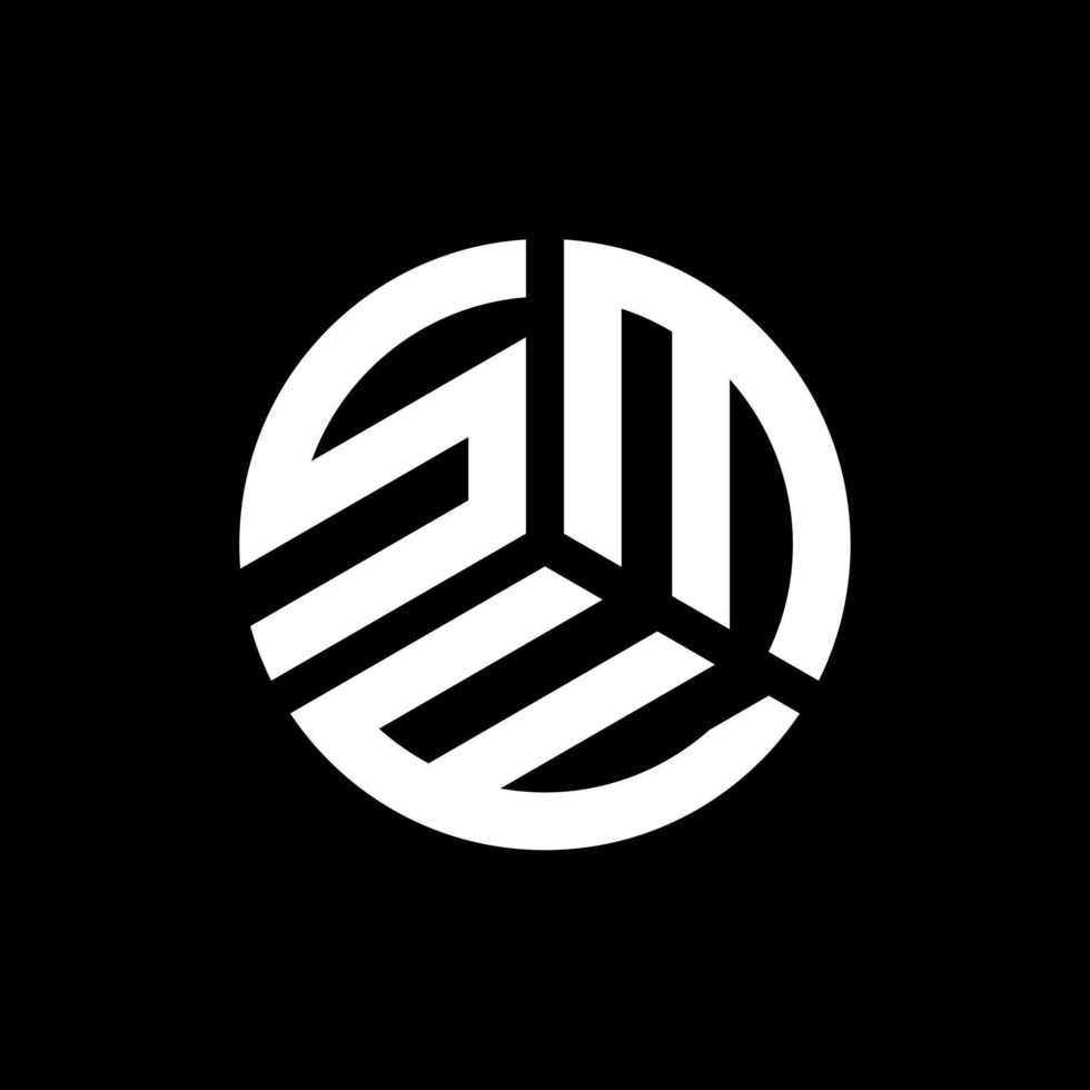 SME letter logo design on black background. SME creative initials letter logo concept. SME letter design. vector
