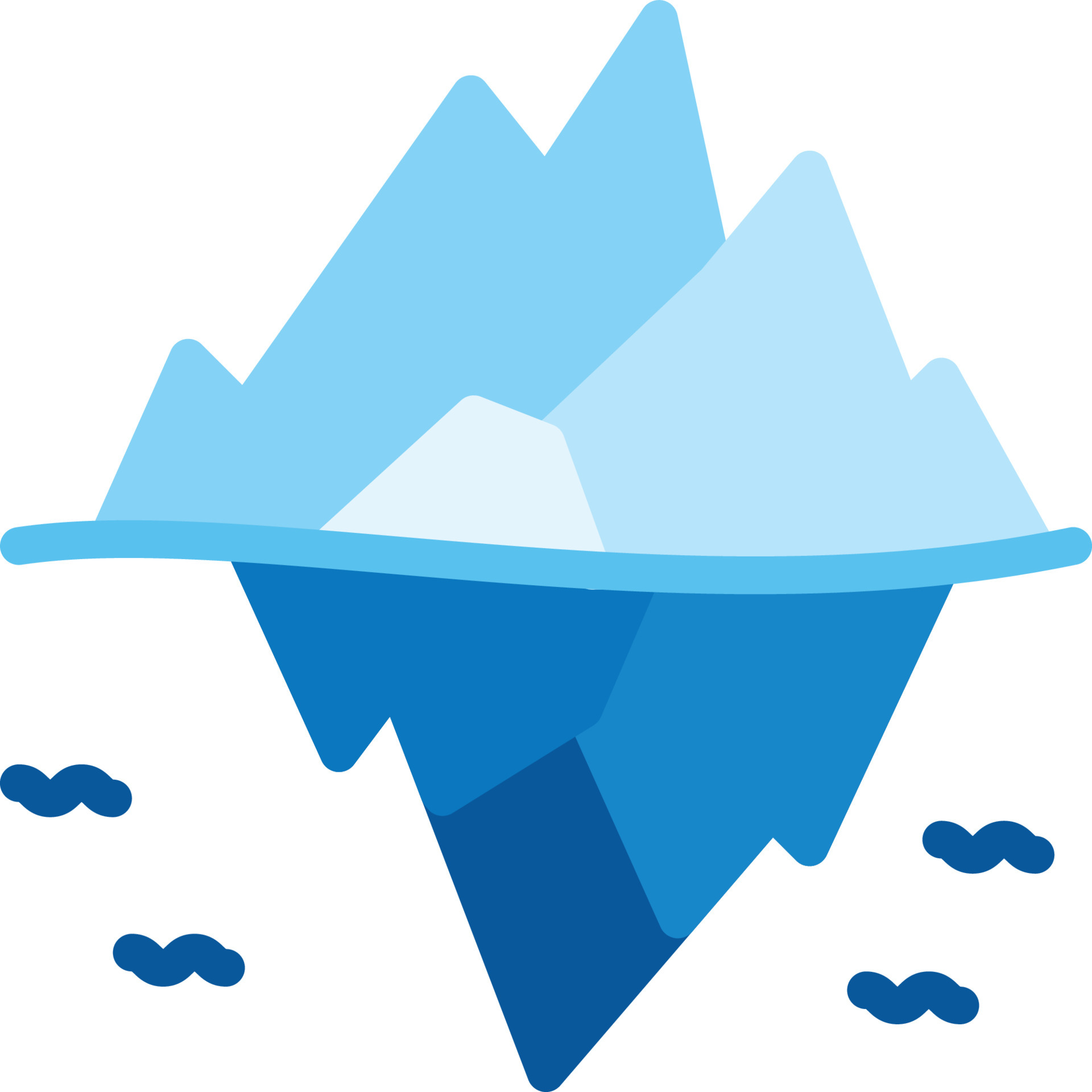 Iceberg Icon Illustration 6960218 Vector Art at Vecteezy