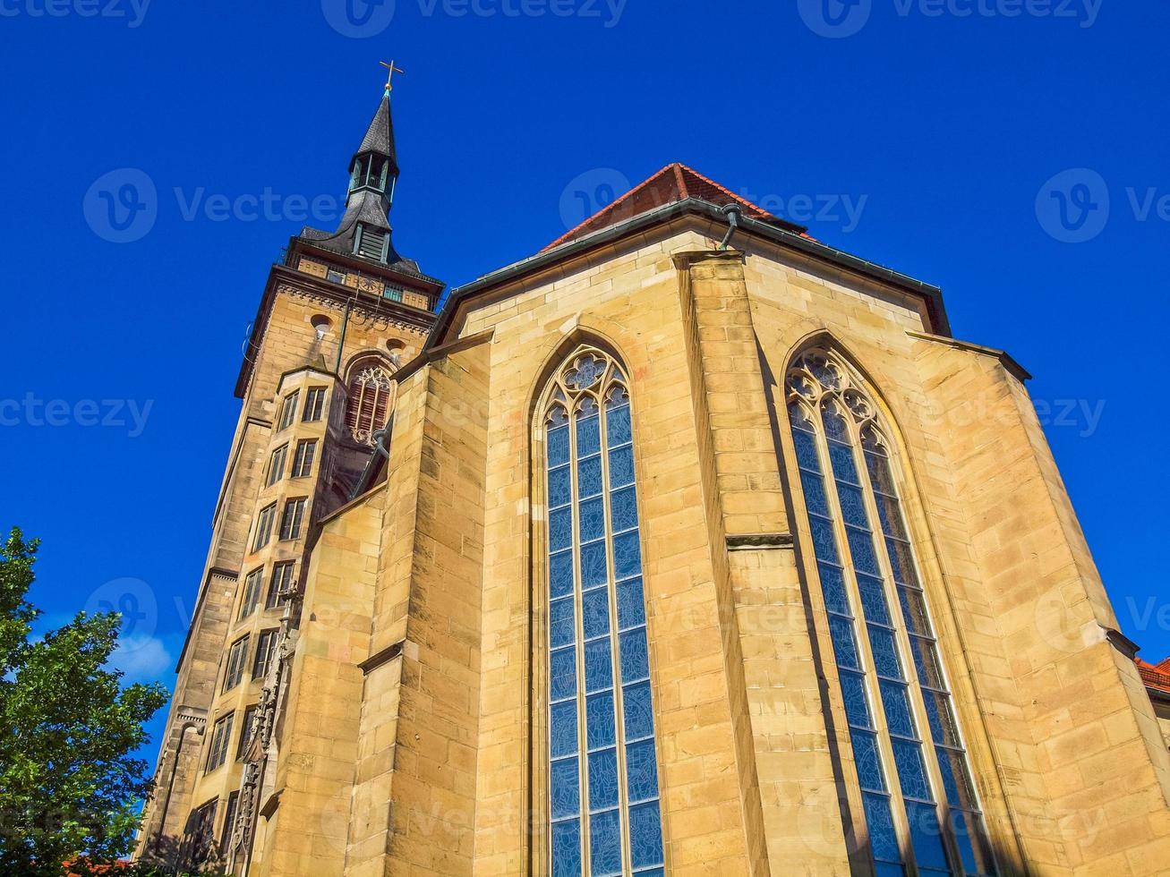 iglesia hdr stiftskirche, stuttgart foto