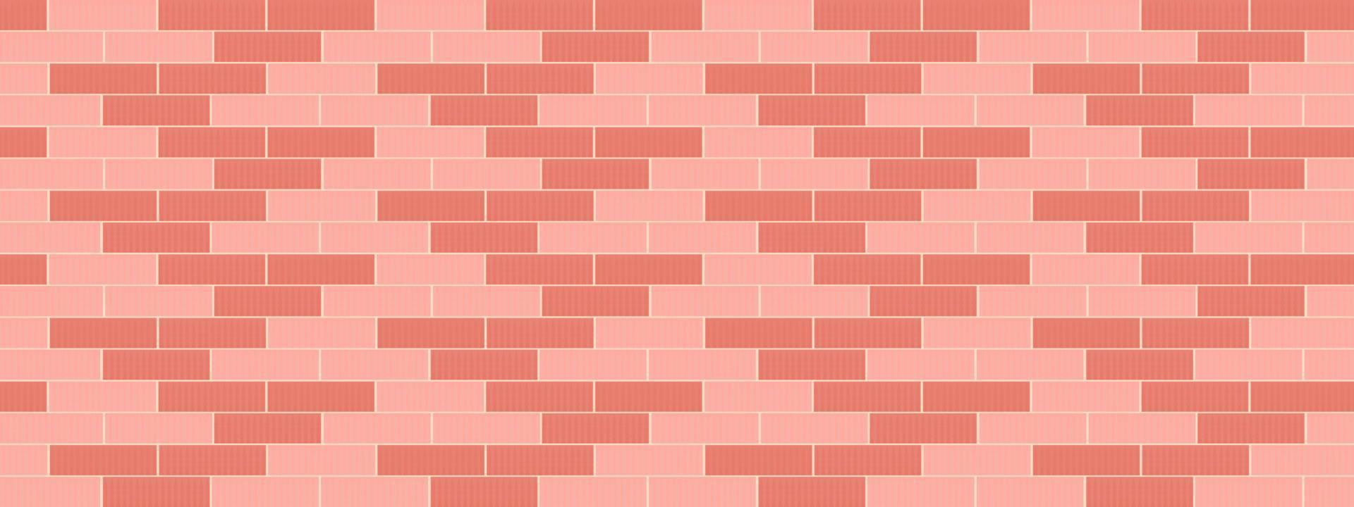 Brickwall telón de fondo papel tapiz panorámico resumen antecedentes ilustración vectorial vector