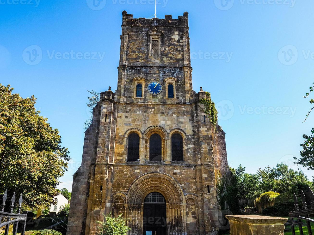 HDR St Mary Church in Chepstow photo