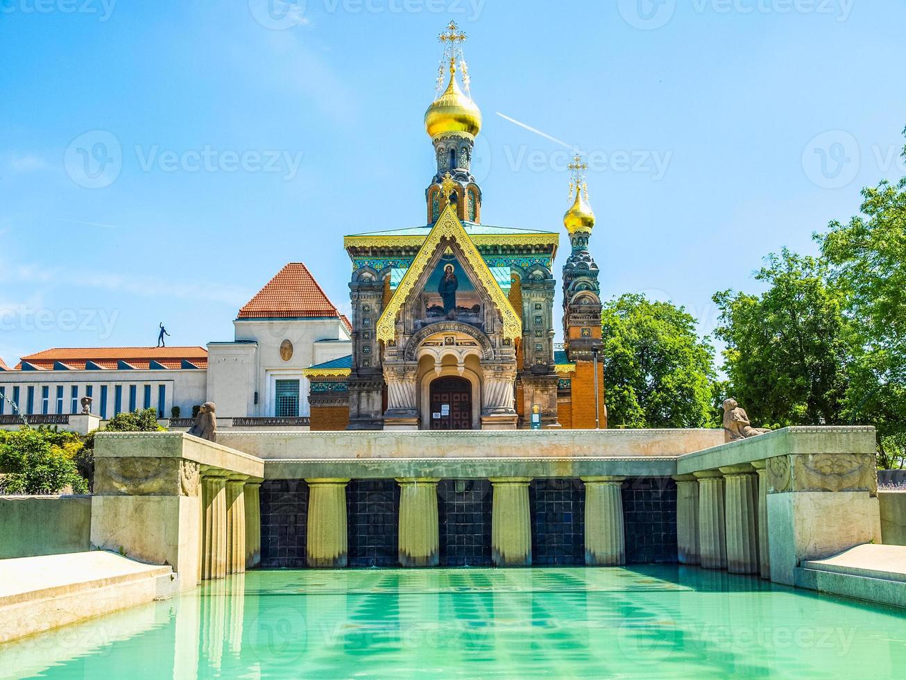 HDR Russian Chapel in Darmstadt photo