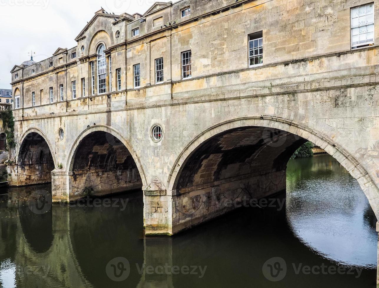 HDR Pulteney Bridge in Bath photo