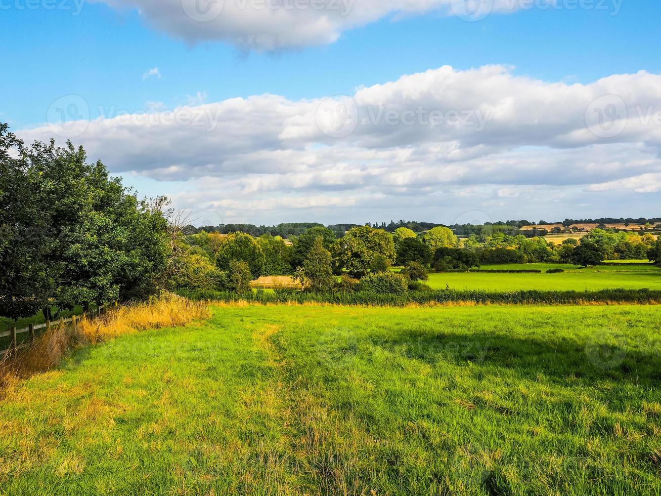 HDR View of Tanworth in Arden photo