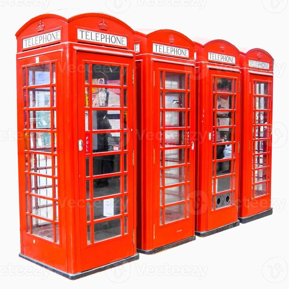 HDR London telephone box photo
