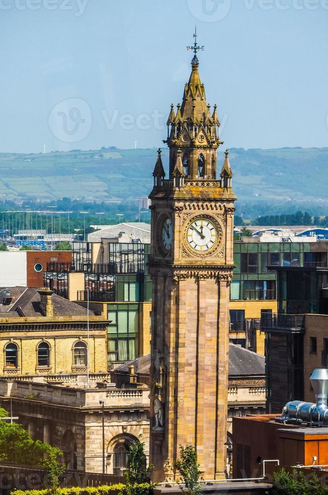 HDR Albert Clock in Belfast photo