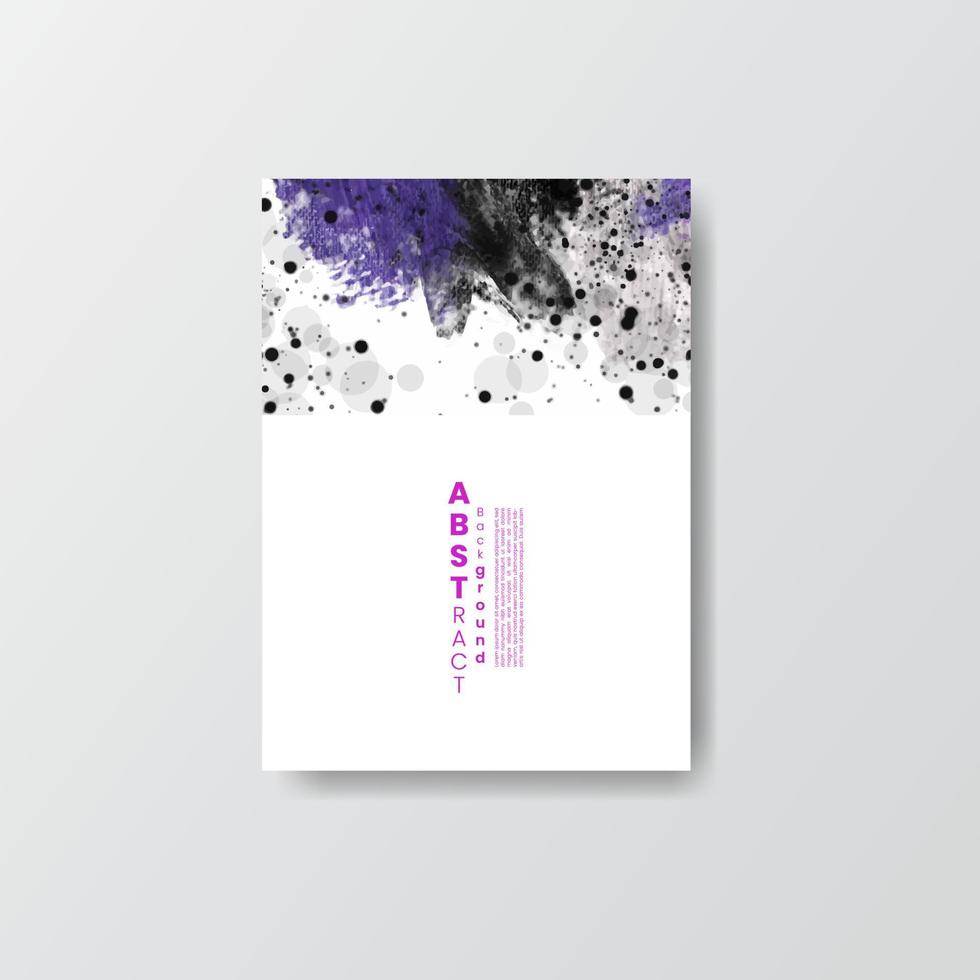 Abstract watercolor textured background. Design for your date, postcard, banner, logo. vector