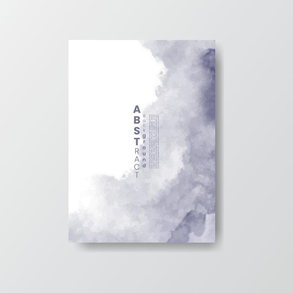 Abstract watercolor textured background. Design for your date, postcard, banner, logo. vector