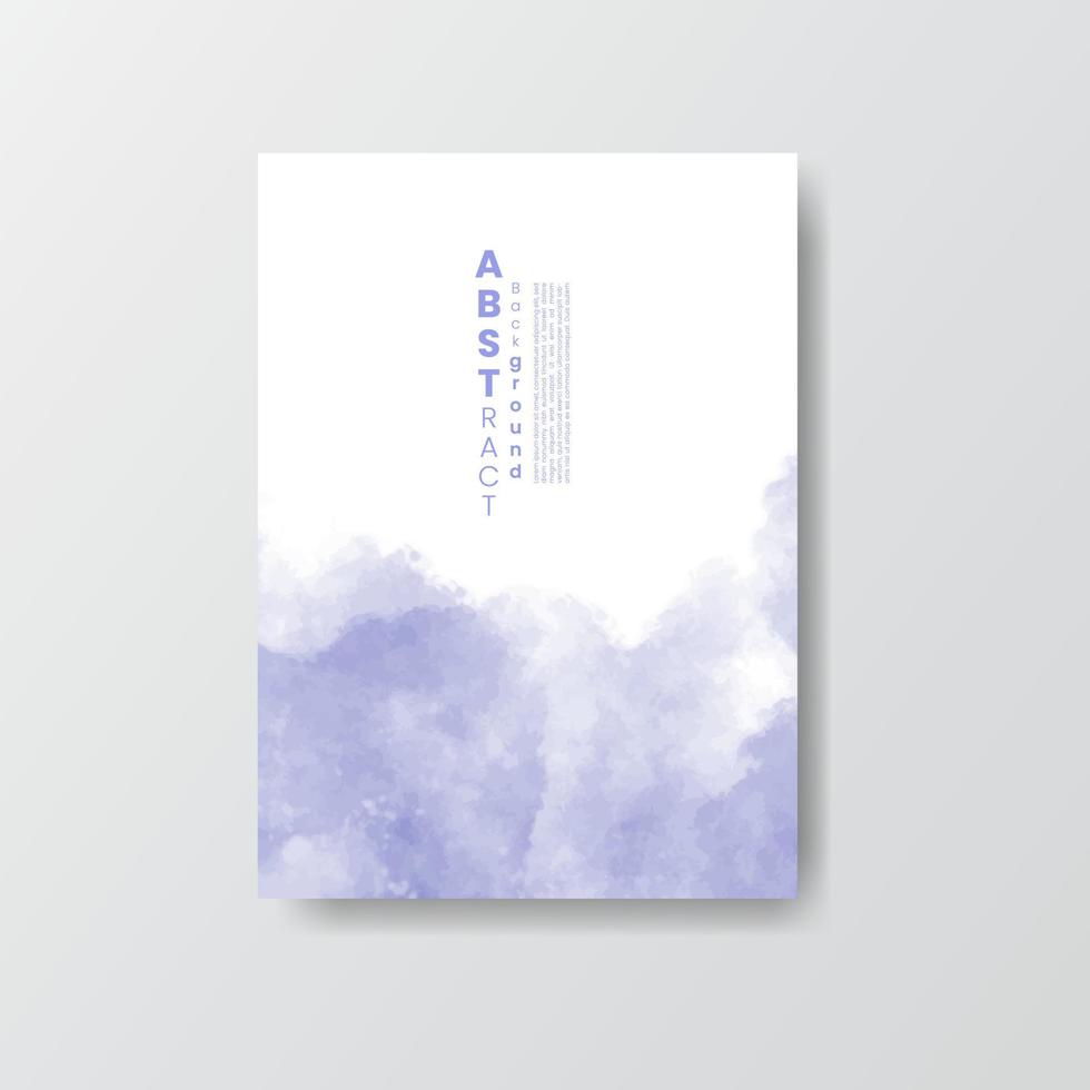 Abstract watercolor textured background. Design for your date, postcard, banner, logo. vector