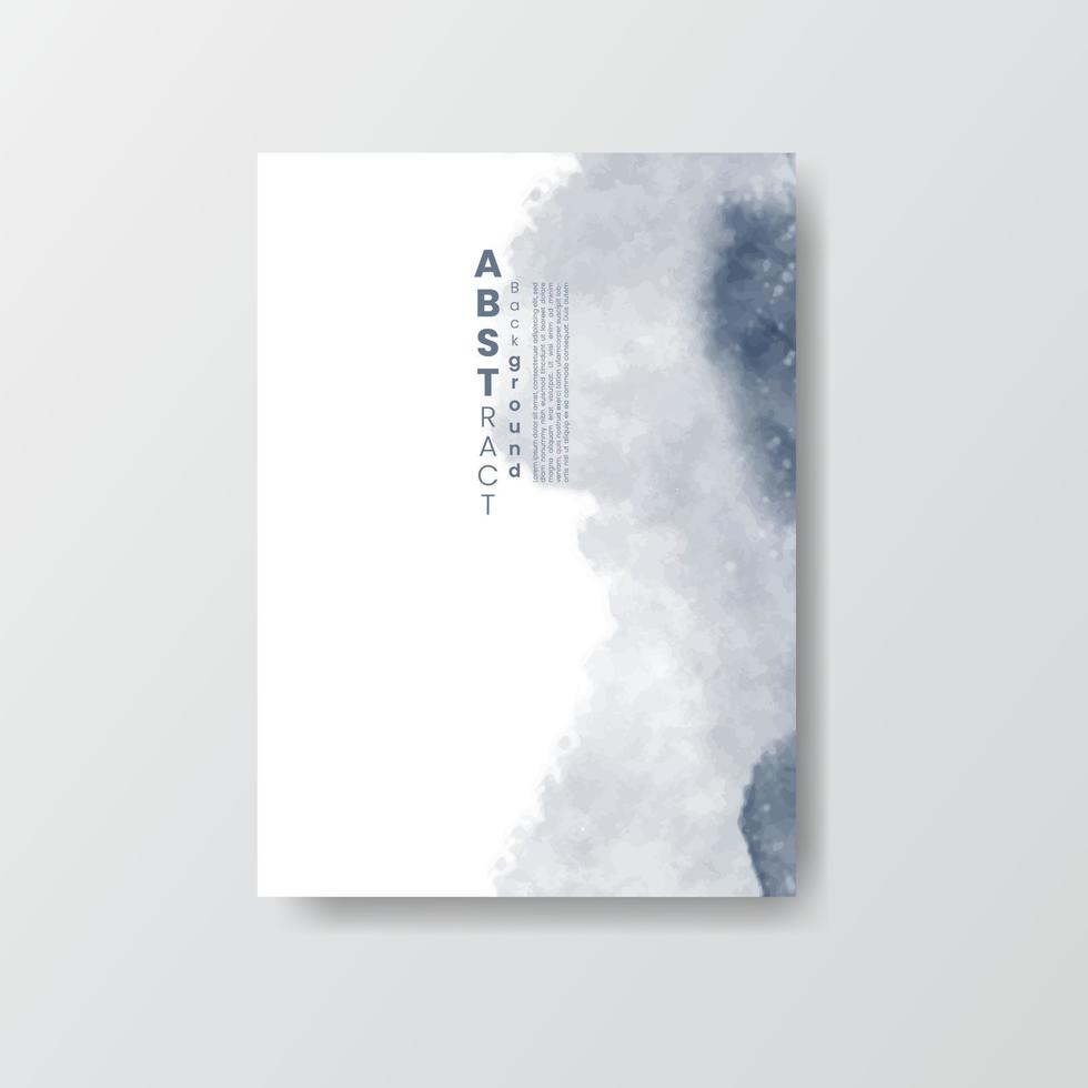 Abstract watercolor textured background. Design for your date, postcard, banner, logo. vector