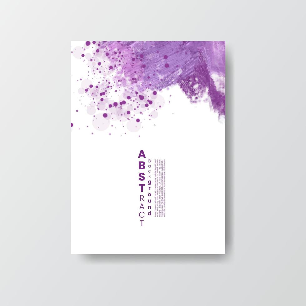Abstract watercolor textured background. Design for your date, postcard, banner, logo. vector