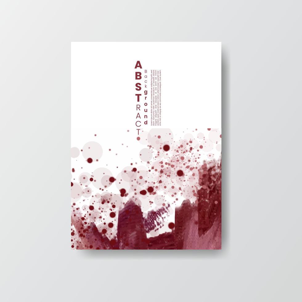 Abstract watercolor textured background. Design for your date, postcard, banner, logo. vector