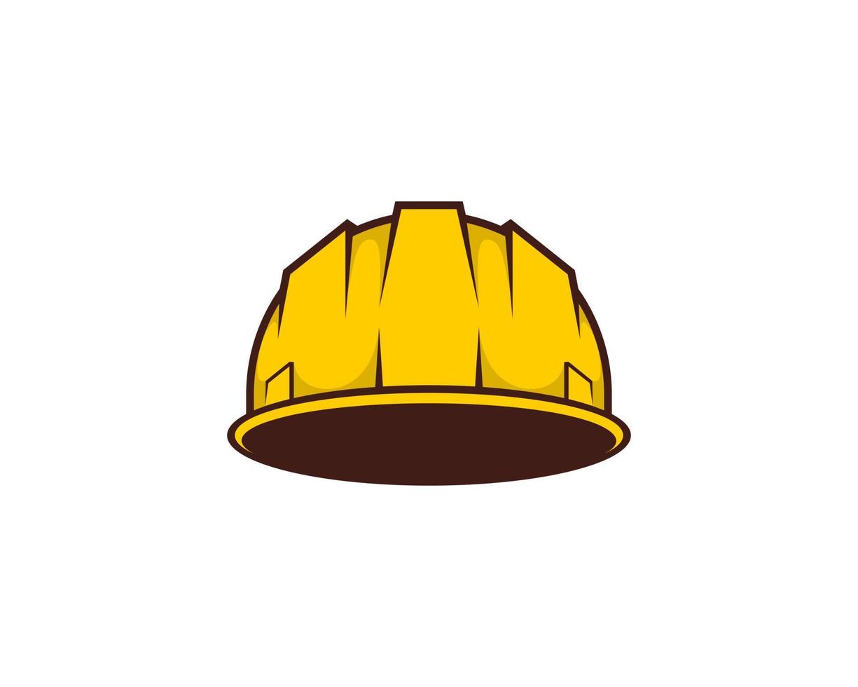 Worker safety helmet illustration logo 6961992 Vector Art at Vecteezy