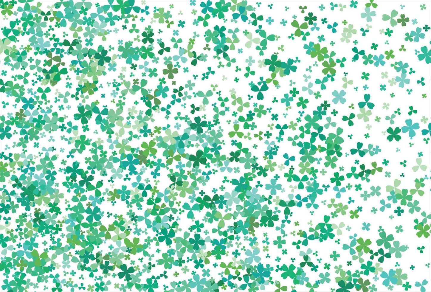 Clover background. Clover leaf, St. Patrick day background vector