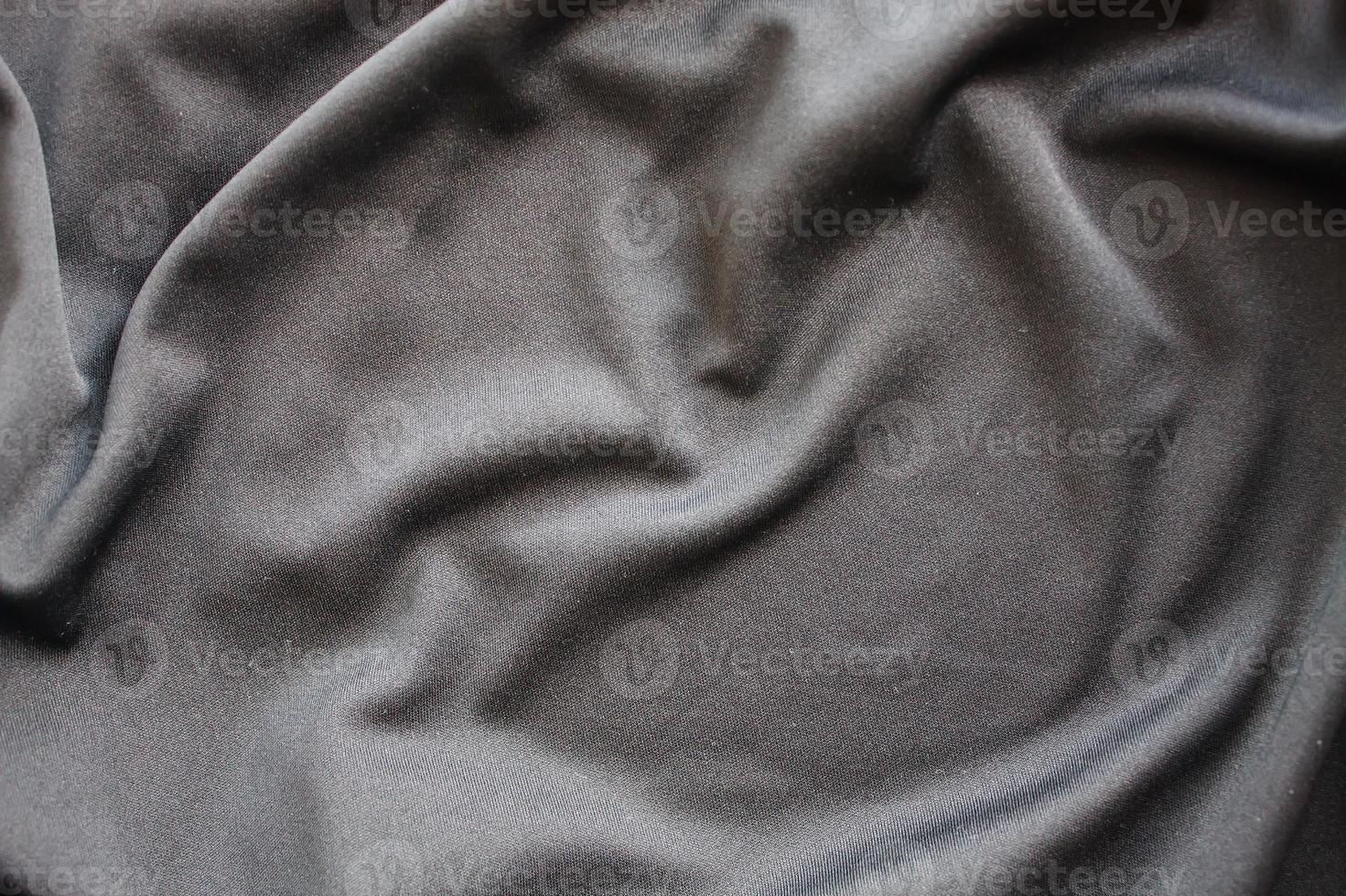 black fabric texture photo