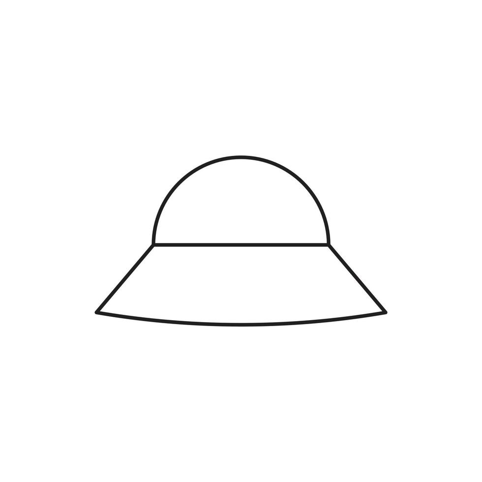 vector de sombrero para presentación de sitio web de icono de símbolo