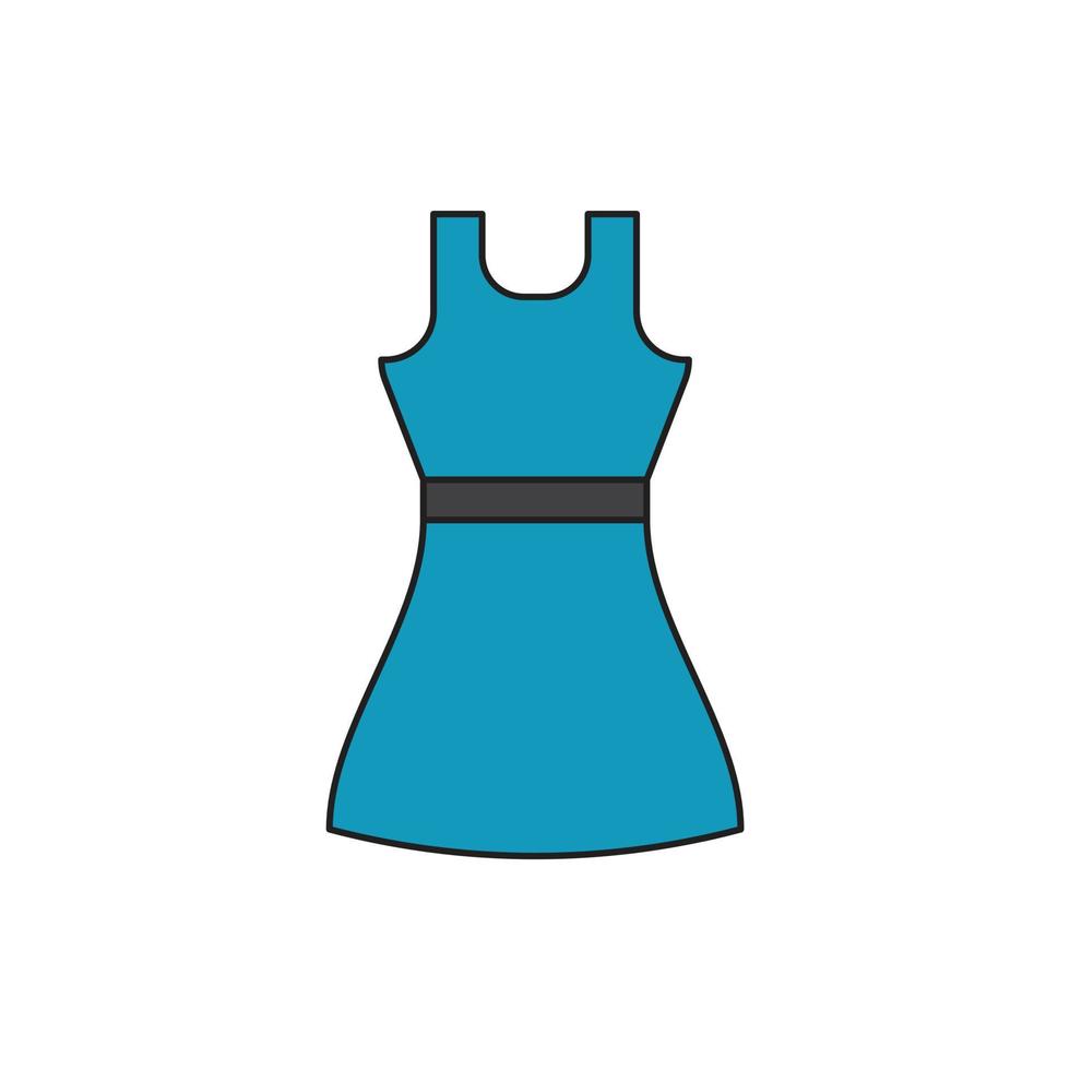 dress vector for symbol icon website presentation