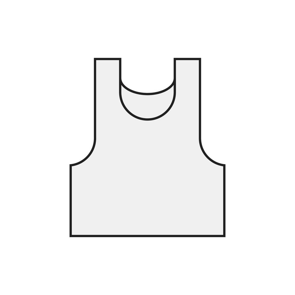 tanktop men for symbol icon website presentation vector