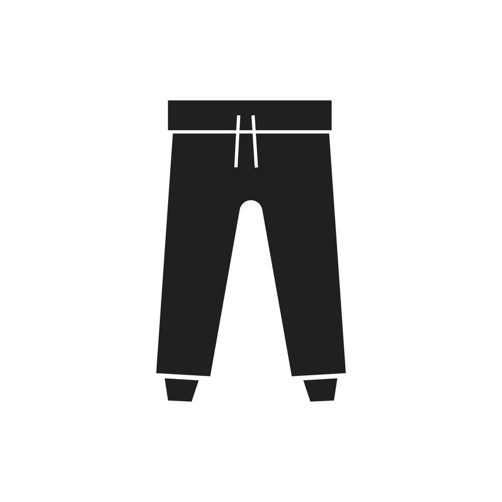 pantalones para presentación de sitio web de icono de símbolo vector