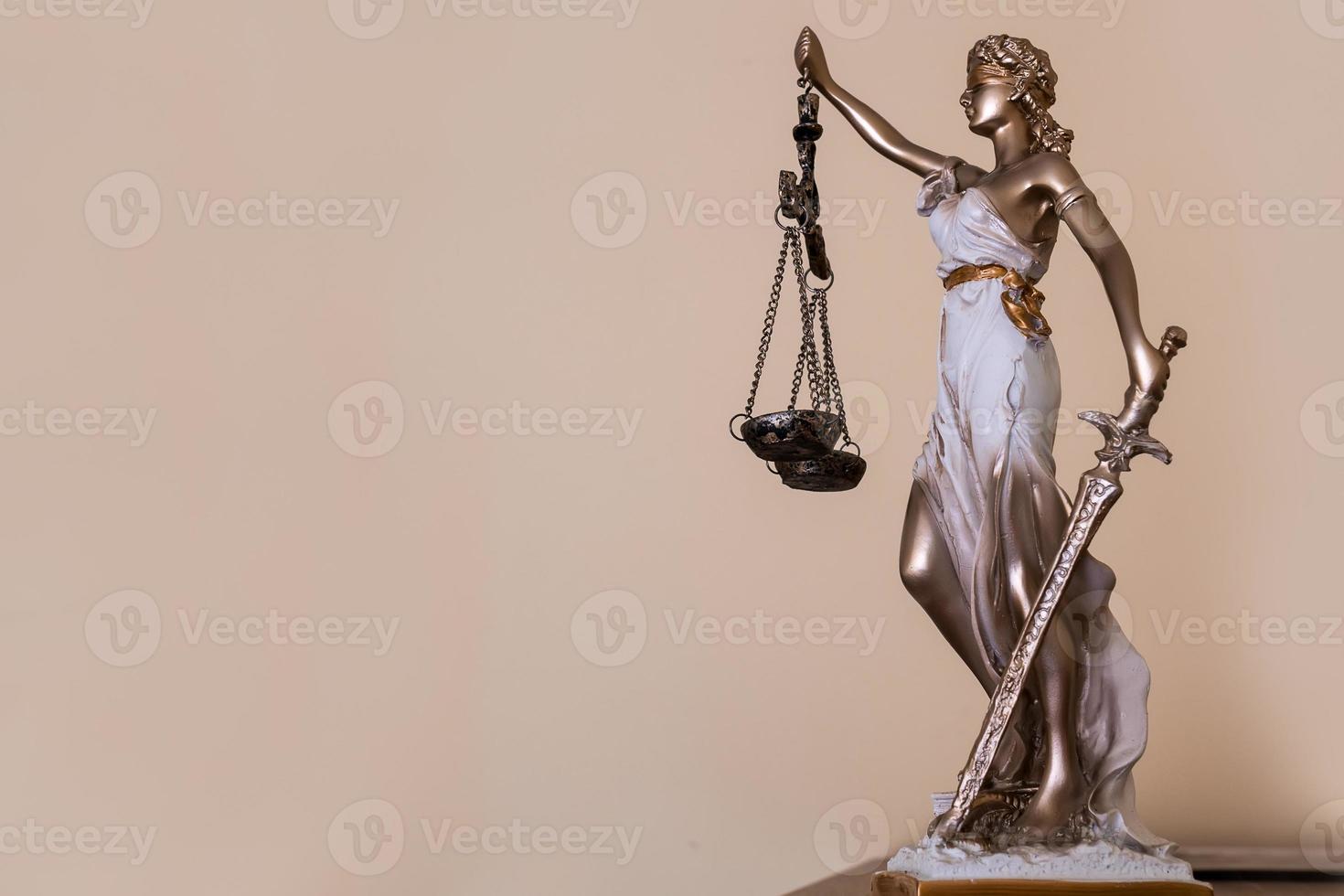 Lady of Justice. Law theme photo