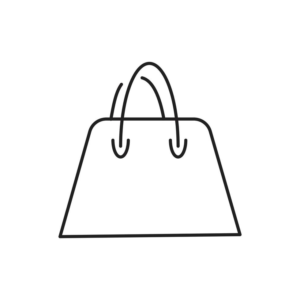 bag icon for symbol icon website presentation vector