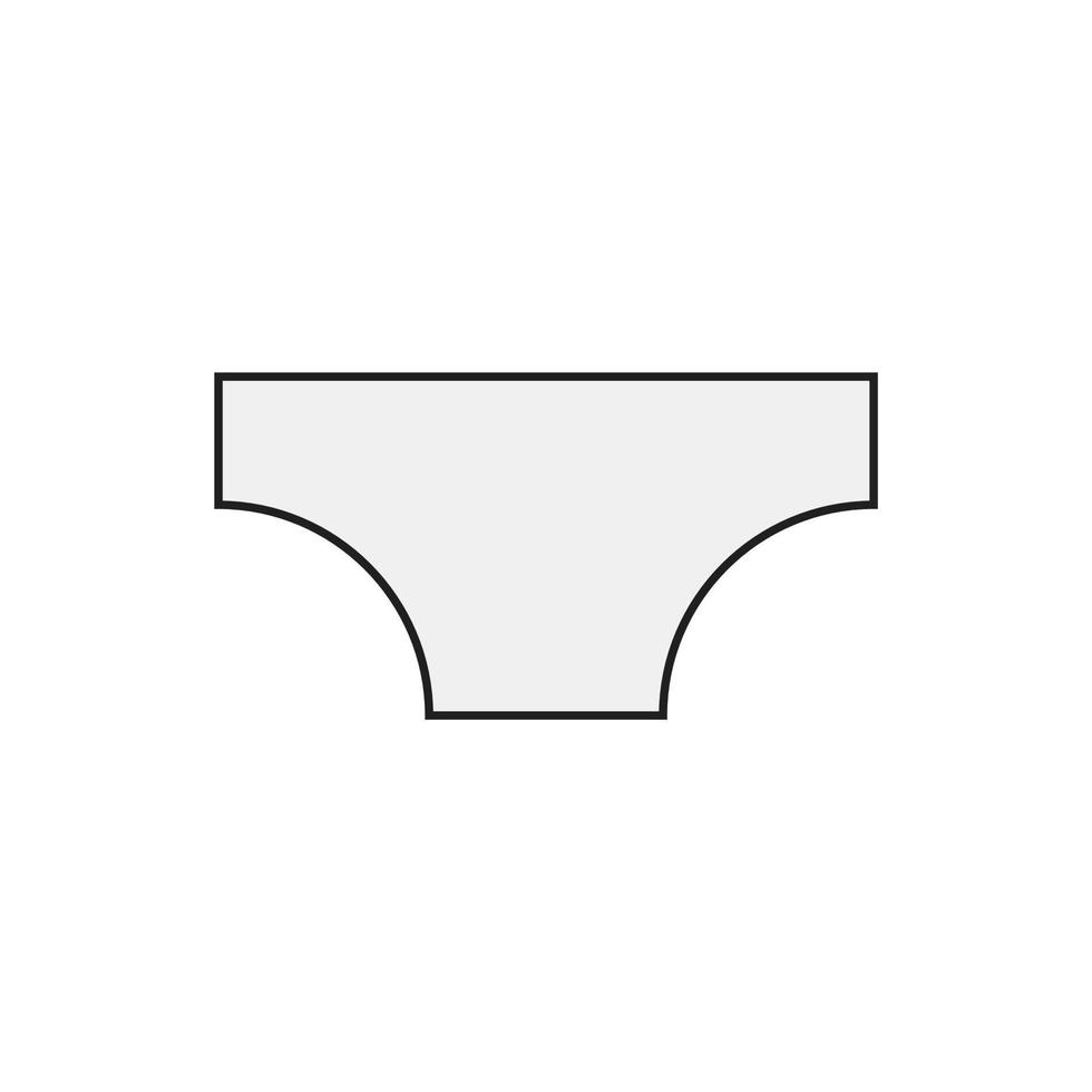 underpants vectorfor symbol icon website presentation vector