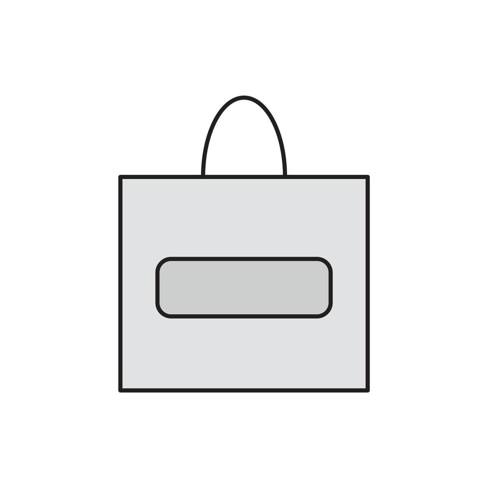 bag icon for symbol icon website presentation vector