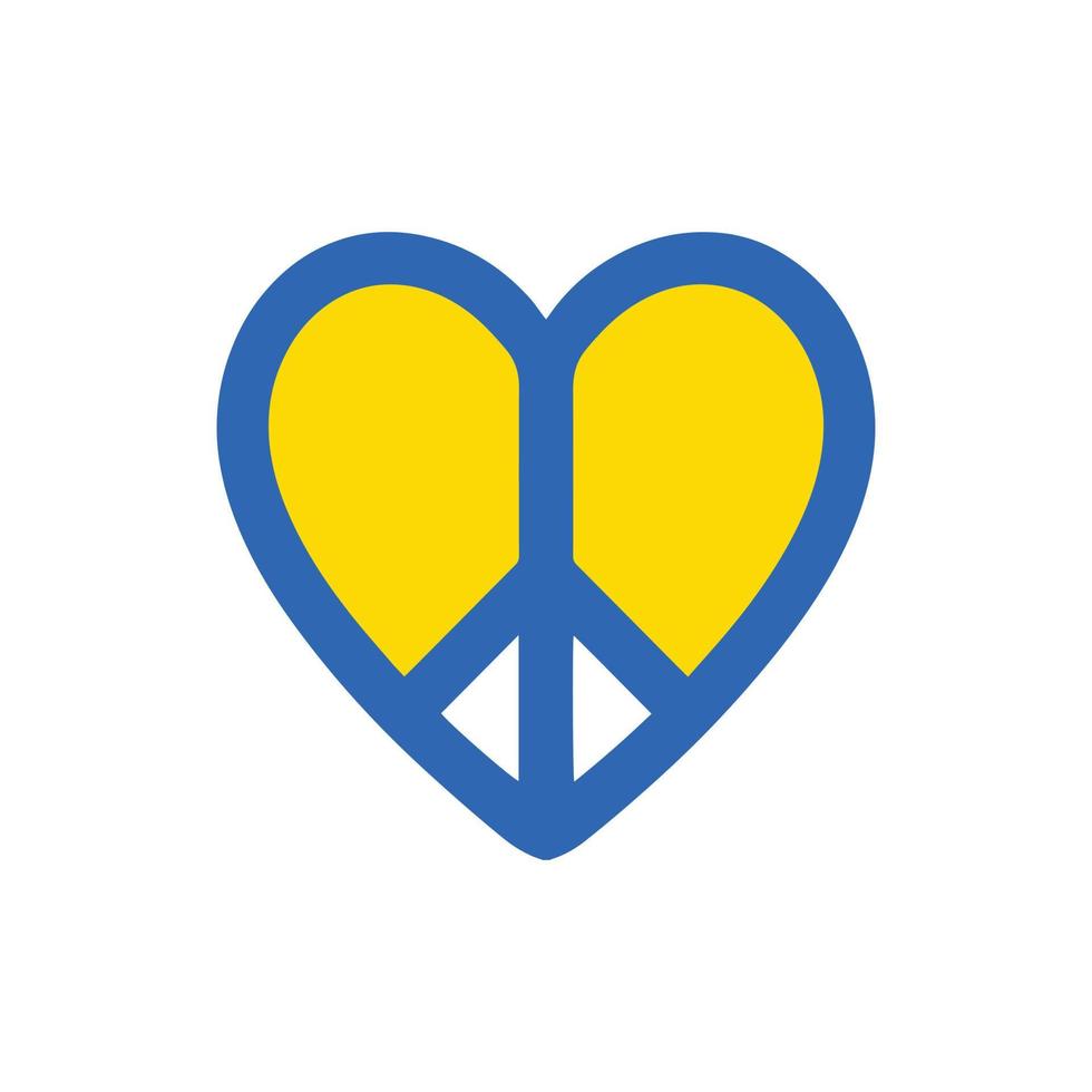 support ukraine vector design